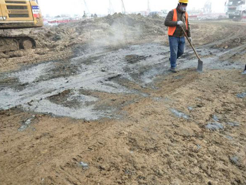 20河北打樁區(qū)域道路固化硬化