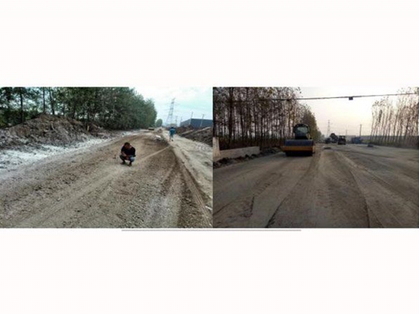 安徽.蚌埠——市政道路路基固化